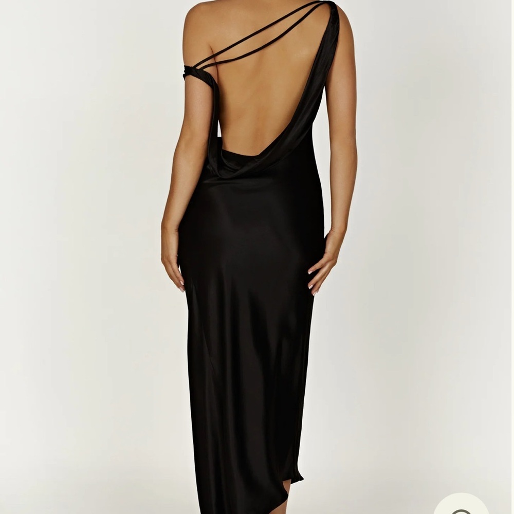 Meshki Black Yvette Gown NWT